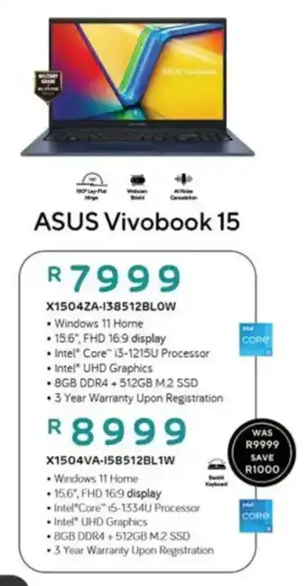 Computer Mania ASUS Vivobook 15 offer