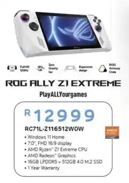 Computer Mania ROG ALLY Z1 EXTREME offer