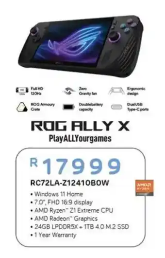 Computer Mania ROG ALLY X offer