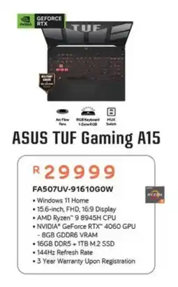 Computer Mania ASUS TUF Gaming A15 offer