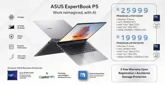 Computer Mania ASUS Expert Book P5 offer