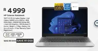 Computer Mania HP Celeron Notebook offer