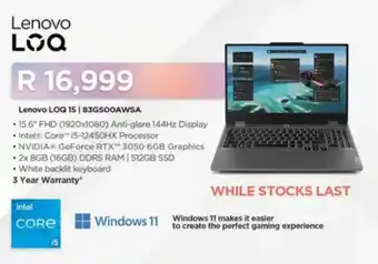 Computer Mania Lenovo LOQ 15 offer