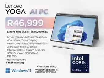 Computer Mania Lenovo Yoga 9i 2-in-1 offer