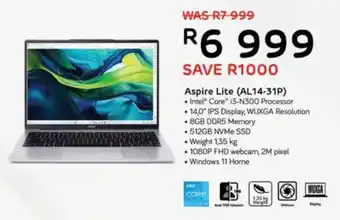 Computer Mania Acer Aspire Lite (AL14-31P) offer