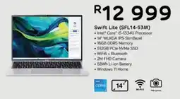 Computer Mania Acer Swift Lite (SFL14-53M) offer