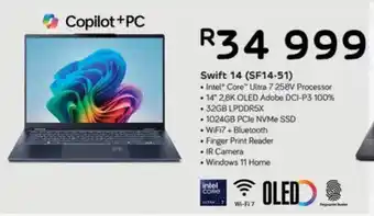 Computer Mania Acer Swift 14 (SF14-51) offer