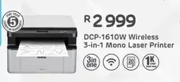 Computer Mania Brother DCP-1610W Wireless 3-in-1 Mono Laser Printer offer