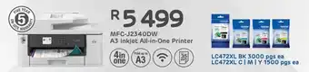 Computer Mania Brother MFC-J2340DW A3 Inkjet All-in-One Printer offer