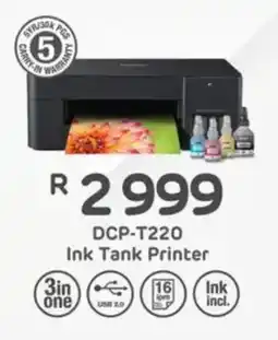 Computer Mania Brother DCP-T220 Ink Tank Printer offer