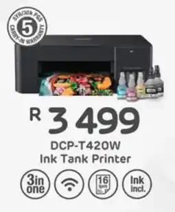 Computer Mania Brother DCP-T420W Ink Tank Printer offer