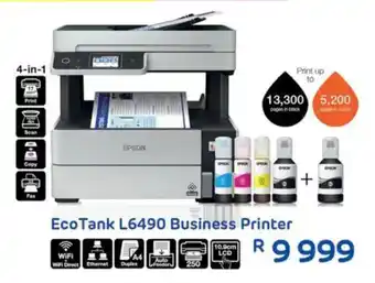 Computer Mania EPSON Eco Tank L6490 Business Printer offer