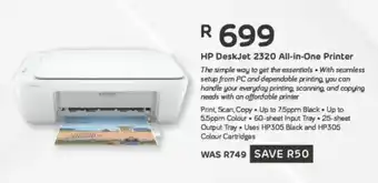 Computer Mania HP DeskJet 2320 All-in-One Printer offer