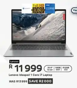 Computer Mania Lenovo Ideapad 1 Core i7 Laptop offer