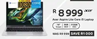 Computer Mania Acer Aspire Lite Core i5 Laptop offer