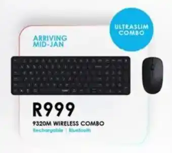 Computer Mania Rapoo 9320M Wireless Combo offer