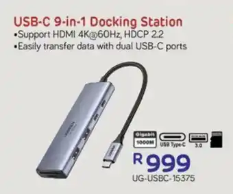 Computer Mania UGREEN USB-C 9-in-1 Docking Station offer