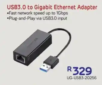 Computer Mania UGREEN USB3.0 to Gigabit Ethernet Adapter offer