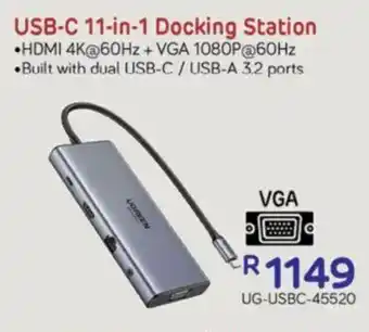 Computer Mania UGREEN USB-C 11-in-1 Docking Station offer