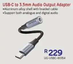 Computer Mania UGREEN USB-C to 3.5mm Audio Output Adapter offer