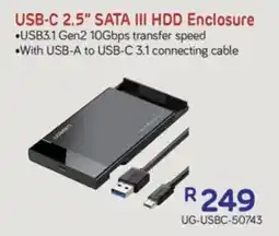 Computer Mania UGREEN USB-C 2.5" SATA III HDD Enclosure offer