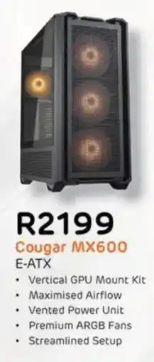 Computer Mania Cougar MX600 E-ATX offer