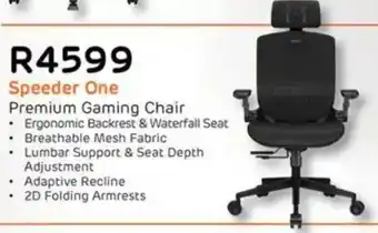 Computer Mania COUGAR Speeder One Premium Gaming Chair offer