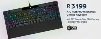 Computer Mania CORSAIR K70 RGB PRO Mechanical Gaming Keyboard offer