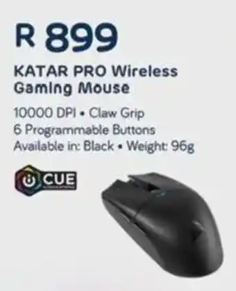 Computer Mania CORSAIR KATAR PRO Wireless Gaming Mouse offer