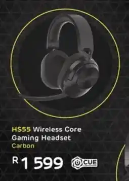 Computer Mania CORSAIR HS55 Wireless Core Gaming Headset Carbon offer