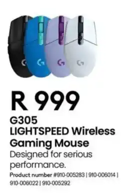 Computer Mania Logitech G305 LIGHTSPEED Wireless Gaming Mouse offer