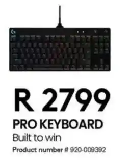 Computer Mania Logitech Pro Keyboard offer