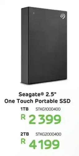 Computer Mania Seagate 2.5" One Touch Portable SSD 1TB offer