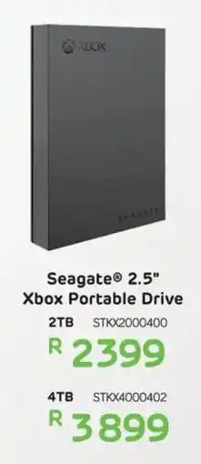 Computer Mania Seagate 2.5" Xbox Portable Drive 2TB offer