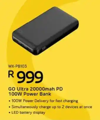 Computer Mania WINX GO Ultra 20000mah PD 100W Power Bank offer