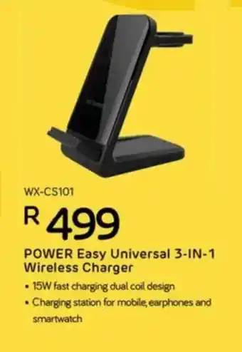 Computer Mania WINX POWER Easy Universal 3-IN-1 Wireless Charger offer