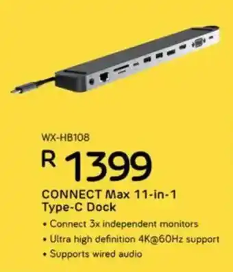 Computer Mania WINX CONNECT Max 11-in-1 Type-C Dock offer