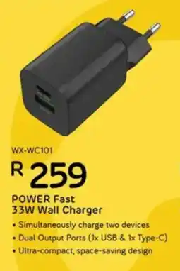 Computer Mania WINX POWER Fast 33W Wall Charger offer