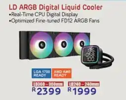 Computer Mania DEEP COOL LD ARGB Digital Liquid Cooler offer