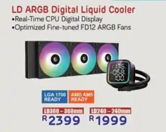 Computer Mania DEEP COOL LD ARGB Digital Liquid Cooler offer