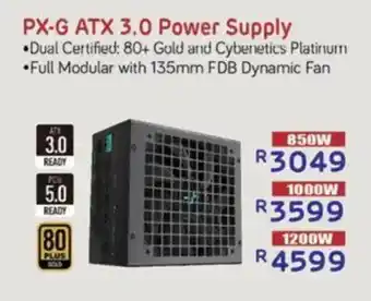 Computer Mania DEEP COOL PX-G ATX 3.0 Power Supply offer