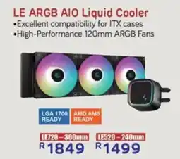 Computer Mania DEEP COOL LE ARGB AIO Liquid Cooler offer