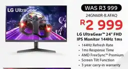 Computer Mania LG UltraGear 24" FHD IPS Monitor 144Hz 1ms offer