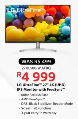 Computer Mania LG UltraFine 27" 4K (UHD) IPS Monitor with FreeSync offer