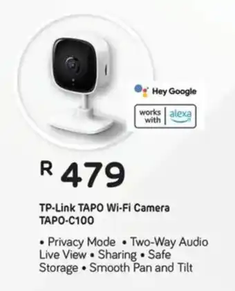 Computer Mania TP-Link TAPO Wi-Fi Camera TAPO-C100 offer