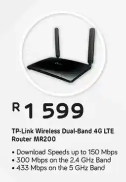 Computer Mania TP-Link Wireless Dual-Band 4G LTE Router MR200 offer