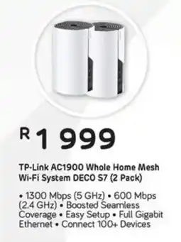 Computer Mania TP-Link AC1900 Whole Home Mesh Wi-Fi System DECO S7 offer