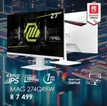 Computer Mania MSI MAG 274QRFW offer