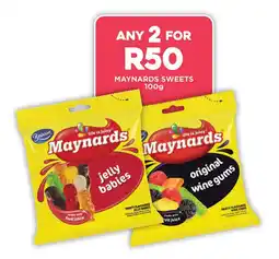 Fresh Stop Maynards sweets offer