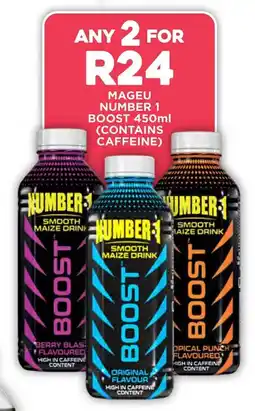 Fresh Stop Mageu number 1 boost (contains caffeine) offer